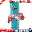 14CT Stamp Pink Bird Cotton DIY Cross Stitch for Embroidery Craft (DA456)