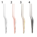 Presentation Plating Chef Barbecue Tongs BBQ Clip Food Tweezer Stainless Steel