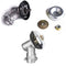 3pcs Replacement Metal Gearbox 6T Blade Nut Fixing Kit for Strimmer Brushcutt
