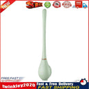 Wall Mounted Toilet Brush with Holder Long Handle Bathroom Cleaner (Green) Newly