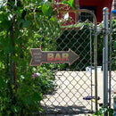 Special-shaped Metal Signs Arrow Bar Iron Painting Metal Wall Art Poster