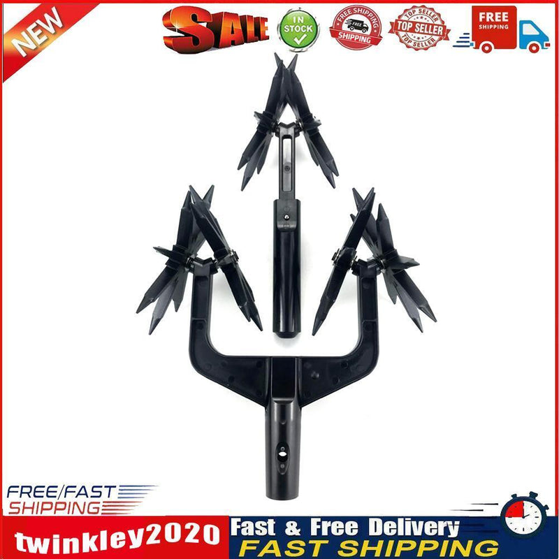 Rotary Tiller Soil Scarifier Lawn Garden Aerator Cultivator Ripper Tool Newly