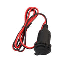12/24V DC Female Car Cigar Cigarette Lighter Socket Plug Connector Adapter