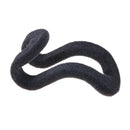 10pcs Mini Flocking Hanging Hook Non Slip Clothing Hanger Hook(Black) Newly