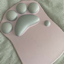 Cute Cat Paw Mouse Pad Non Slip Silicone Computer Wrist Rest Support Mice Mat