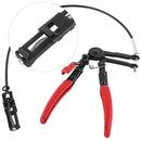 Cable Type Long Reach Hose Clamp Pliers Flexible Wire Car Repair Cr