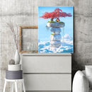 Landscape Oil Painting By Numbers Canvas Wall Drawing Kits DIY Gift Home Decor