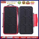 All in One Storage Memory Card Case Waterproof Shockproof 12SDTF Cards Box