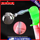 LED Night Fishing Rod Bite Bait Alarm Light Tip Clamp Bells Ring Alarm Clock