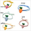 Rubber Band Simple Korean Hair Accessories Cute Carrot Hair Rope High Elastic