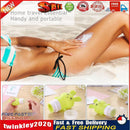 75ml Cute Rabbit Silicone Squeeze Bottle Travel Lotion Container (Green) Newly
