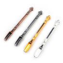 Creative Small Micro-tuning Thicken Metal Long Handle Scoop Stirring Spoons