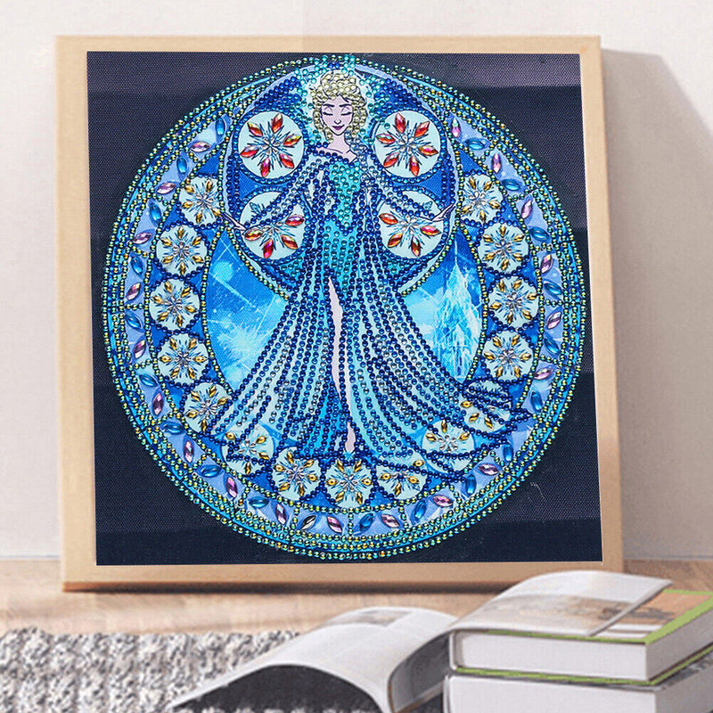 Special Shaped Girl Princess 5D DIY Diamond Painting Handwork Home Decor Craft