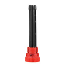 Foldable Trumpet Tripod Holder Stand Brass Leg Instrument Accessories(Red)