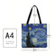 Zeang Starry Sky Shopping Bag, Printed, Casual, Large, 40x40cm