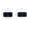 2 Packs Solar Light Garden Decor Solar Lamp Outdoor for Home (Round White L