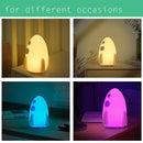 Night Lamp Bedoom Rechargeable Clap Instant Light Rocket Silicone Night Lights