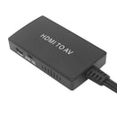 Cables Adapter HDMI to AV Converter PAL/NTSC HDMI to Video Audio RCA to HDMI