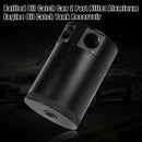 Universal Baffled Aluminum Oil Catch Can 2 Port Engine Oil Catch Tank Reser