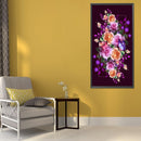 5D Diamond Painting Flower Butterfly Full Round Drill Rhinestone DIY Decoration
