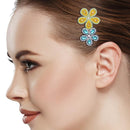 3pcs DIY Diamond Painting Hair Clip Rhinestone Flowers Hairpin Headdress Jewelry