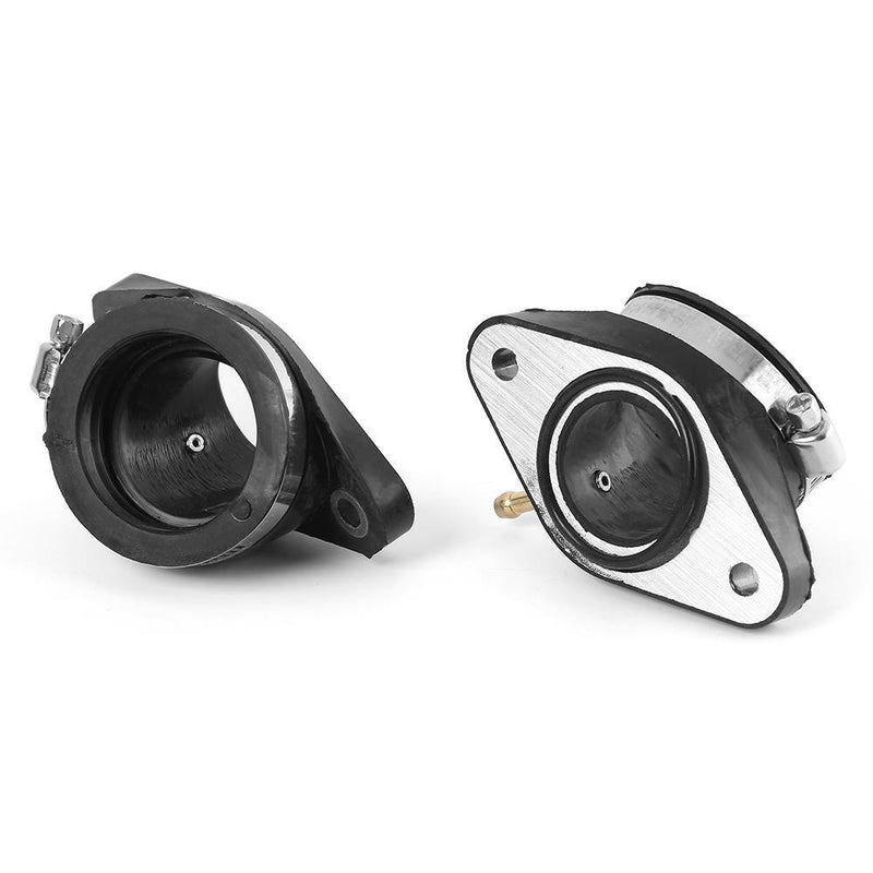 Carb Intake Flanges Boat Carburetor Interface Adapter Set for Yamaha XV400 XV500