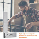 Machinist Square 90 Degree Right Angle Ruler Precision Measure (80x50mm) Newly