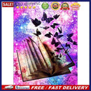 Coloured Dreamy Butterflies Book 5D Round Diamond Painting DIY Cross Stitch
