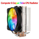Fan Ultra-Quiet Heatsink Ventilador Cooler Computer CPU Radiator Cooling Fan