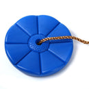 Safe Indoor Outdoor Plastic Disc Monkey Kids Swing Fitness Swingset (Blue) Newly