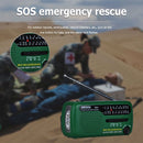 Emergency Outdoor Radio Rechargeable Solar Hand Crank Radio Built-in Speaker