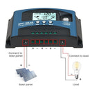 Lamp Daul 2 USB LCD Solar Controller Panel Regulator PV Cell Panel Charger