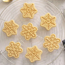 Stamp Biscuit Mold Christmas Snowflake Cookie Cutter Cookie Embosser Mold