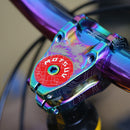 MTB Bike Headset Cover w/ Screw Bicycle Fork Tube Stem Cap Covers (Red) Newly