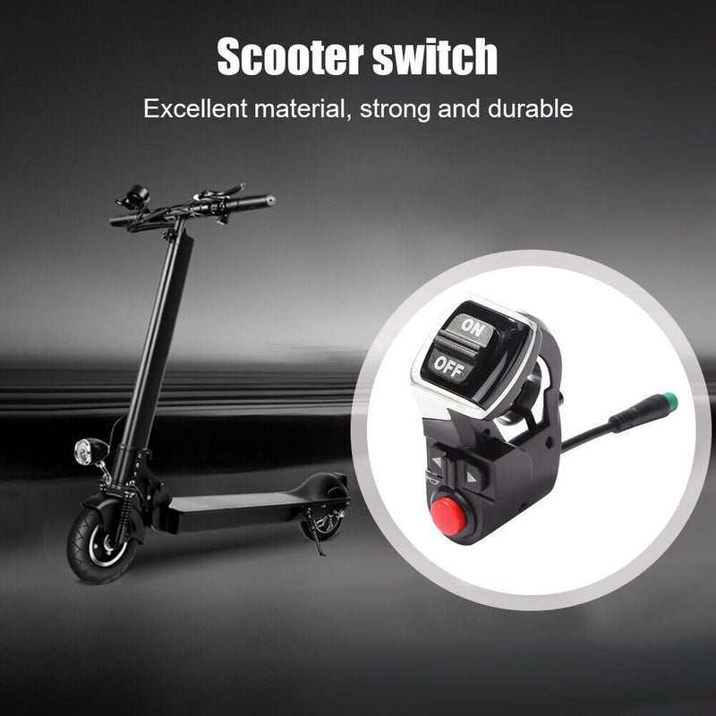 Electric Scooter Parts Handlebar Switch E-scooter Button Switch for Kugoo M