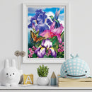 Hummingbird Butterfly Diamond Painting Kits, Full Round Drill, Wall Art