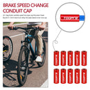 10pcs MTB Road Bike Brake Cable End Caps Inner Wire Tips (Red 4mm Shift) Newly