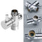 G1/2" 3 Way T-shaped Diverter For Shower Head Arm Best T-valve Diverter L8O3
