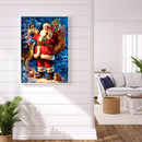 Santa Claus Diamond Painting 5D DIY Full Round Drill Picture Rhinestone Kit