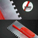 Cement Flaten Trowel With Notch Plastering Finishing FAST J7F1 M7O6 SHIP N5I8