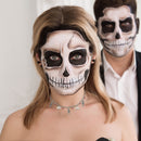 Halloween Necklace Clavicle Chain Metal Chain Necklace Horror Bracelet Gift