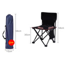Portable Chair Folding Seat Home Fishing Camping Picnic BBQ Garden Hiking S