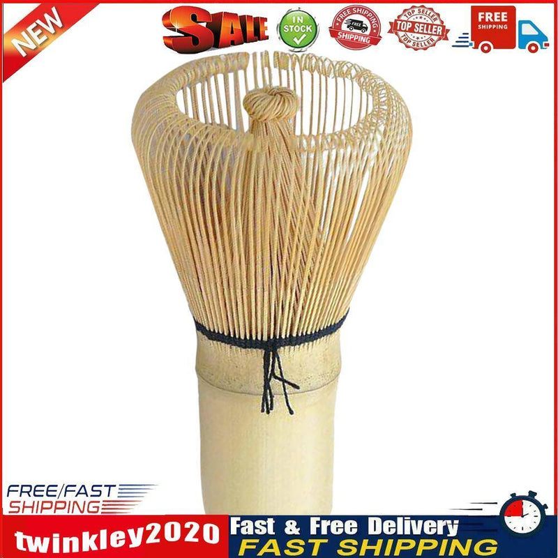 Bamboo Matcha Brush Handmade Green Tea Powder Whisk Brush Grinder (B) Newly