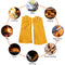 Thick Cowhide Kitchen BBQ Gloves Heat Resistant Barbecue Stove Welding Gloves