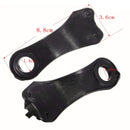 2pcs Car Front Headlight Repair Kit Plastic for 5 Series E60 E61 (No.1)