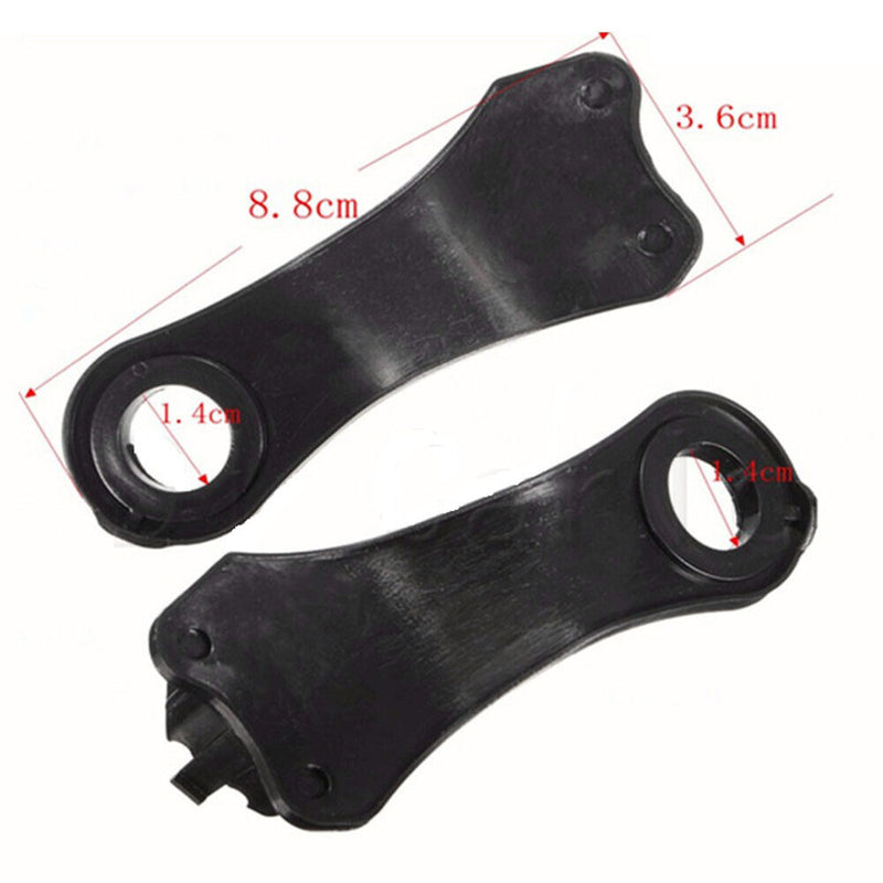 2pcs Car Front Headlight Repair Kit Plastic for 5 Series E60 E61 (No.1)