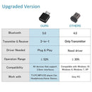 Music Audio Receiver USB Transmitter 3 in 1 Bluetooth 5.0 Adapter Sound Card