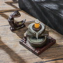 Home Decor Chinese Style Incense Burner Ceramic Backflow Censer Fragrance Lamp