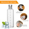 Motivational Glass Water Bottle Time Marker & Leakproof Design (500ml) Newly