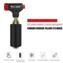 WEST BIKING CO2 Bike Pump Head for MTB Mountain Road Bike Presta Schrader V